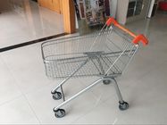 Chiny Zinc Plated clear coating Steel UK Shopping Cart 100L / Low Carbon firma