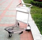 Chiny Lightweight Stainless Steel Airport Luggage Trolley Zinc Plating With Transparent Powder Coating firma