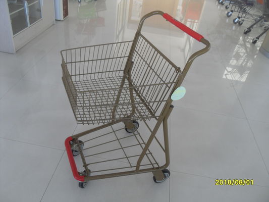Chiny 40L Składany wózek na zakupy spożywcze Q195 Stal węglowa dla supermarketów fabryka