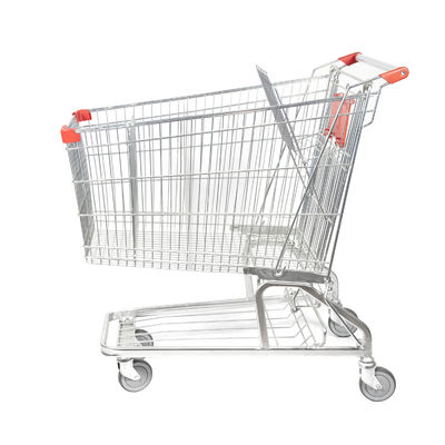 Q195 Stalowy niemiecki koszyk do supermarketów Metalowy kosz z siatki ocynkowany