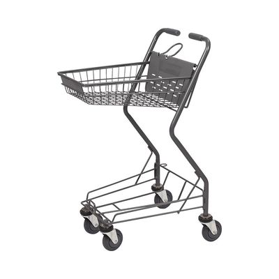 kupować Wózek na kółkach w stylu japońskim szary Supermarket Sklep spożywczy Koszyk CE online manufacture