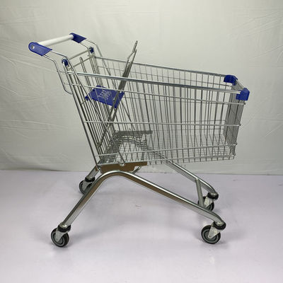 kupować Supermarket 125L Lekki wózek na zakupy z kołami TPR online manufacture
