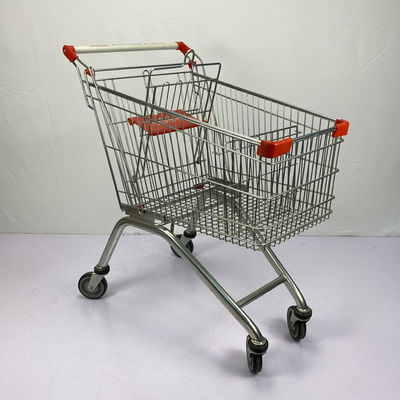 kupować 125L Europejskie wózki sklepowe Malowanie proszkowe Wózek do supermarketów Certyfikat SGS online manufacture
