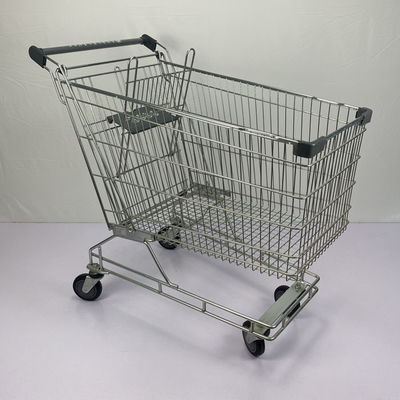 kupować Szary 240-litrowy wózek na zakupy do supermarketu Australijski metalowy wózek na zakupy online manufacture