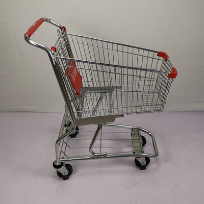 kupować Wózek na zakupy ze stali w stylu amerykańskim o pojemności 60 litrów Q195 Wózek na zakupy ze stalowym łańcuchem online manufacture