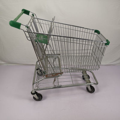 kupować 180L Q195 Stalowy metalowy wózek na zakupy do supermarketów Typ amerykański online manufacture