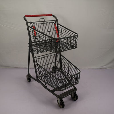 kupować Trzy kosze Lekki wózek na zakupy do supermarketów 80 l w stylu amerykańskim online manufacture