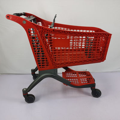 kupować Wózek z tworzywa sztucznego do supermarketu Lekki z plastikową przegrodą OEM ODM online manufacture
