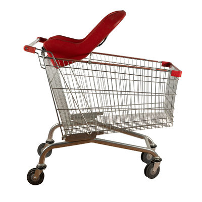 kupować 200L metalowy kosz Supermarket spożywczy wózek na zakupy z salonem z gąbką dla niemowląt online manufacture