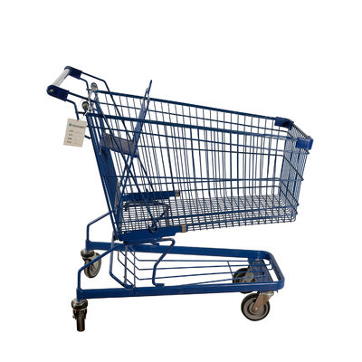 kupować Q195 Steel 150L Supermarket Metalowy wózek na kółkach ze składanym siedziskiem dla dzieci online manufacture