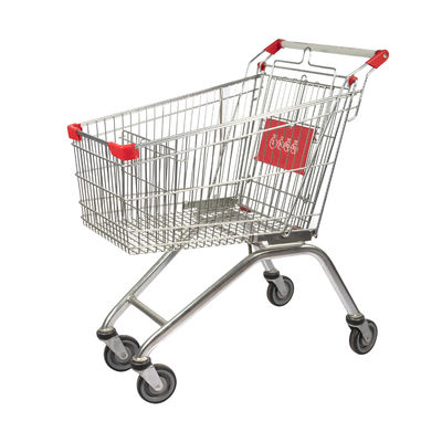 kupować Wózek na zakupy ze stali węglowej cynku Q195 80 l w stylu europejskim online manufacture