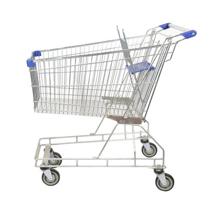 kupować Wózki metalowe do supermarketów o dużej pojemności Konwencjonalne wielofunkcyjne wózki do sklepów spożywczych Sprzedaż hurtowa online manufacture