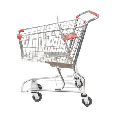 kupować Metalowy wózek sklepowy ze stali galwanizowanej Wózki sklepowe Americana 60L online manufacture