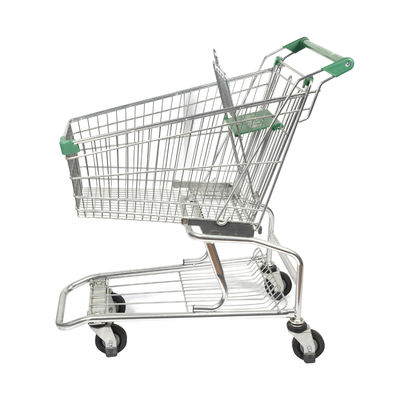 kupować Wózek na zakupy ze stali American Supermarket Wózek na zakupy o pojemności 100 litrów SGS online manufacture