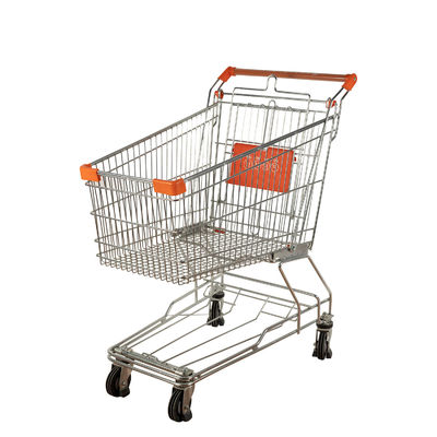 kupować Azjatycki standardowy metalowy wózek na zakupy 125L Supermarket Wózek spożywczy EN BS 1929 online manufacture