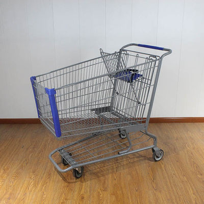 kupować 240L sklep handlowy China Grocery Carts American style Supermarket Shopping Trolley online manufacture