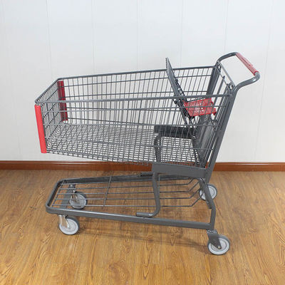 kupować 180L Powszechny sklep Supermarket wózki w stylu amerykańskim Supermarket wózek zakupowy online manufacture