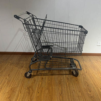 kupować 150L Sklep Carring Supermarket Pushcart Stalowy koszyk online manufacture