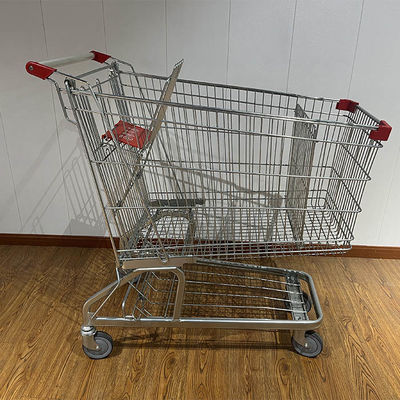 kupować 240L Storage Convenience Store Grocery Carts Durable German type Supermarket Shopping Trolley produkcja online