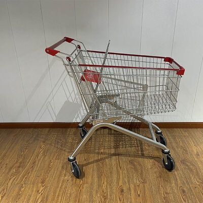 kupować 125L European Style Hand Folding Shopping Trolley Cart with Children Seats produkcja online