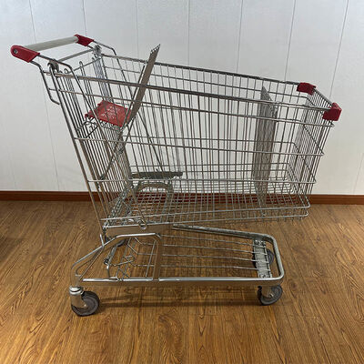 kupować Niemiecki wózek handlowy o dużej pojemności o pojemności 210L z fotelikiem dla dzieci produkcja online